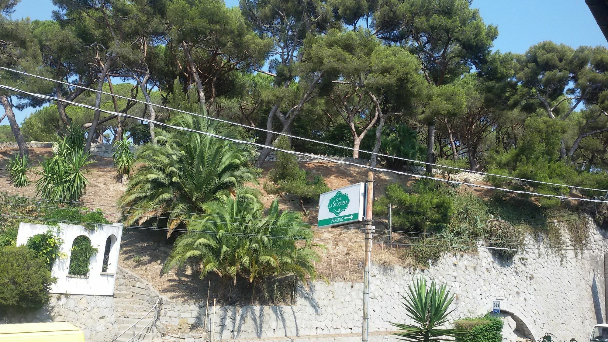 Hotel La Scogliera Bordighera Eksteriør billede